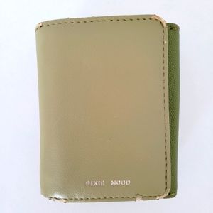 PIXIE MOOD sage trifold wallet